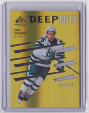 2023-24 UD SP GAME USED DEEP CUTS INSERT 9/250 DANIL GUSHCHIN #DC-80 SHARKS