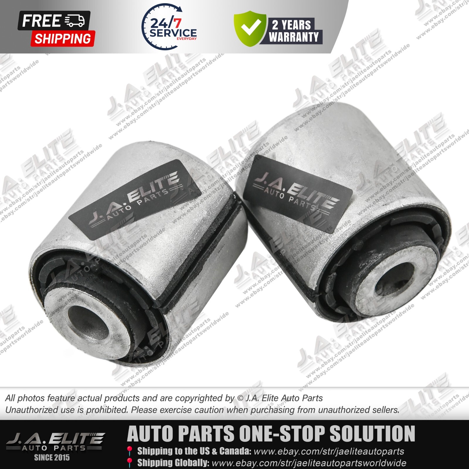 Rolls-Royce Phantom Rear Lower Control Arm Bushing 2pc #33326758995