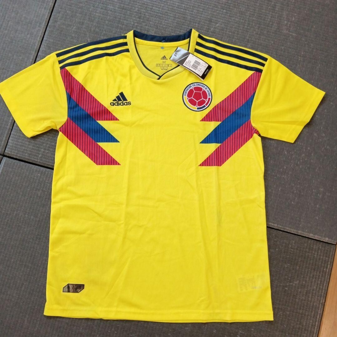 colombia uniform ユニフォーム　adidas 黄　オレンジ　M Colombia Icon 2023 Adidas Home Soccer Jersey Men's ADIDAS