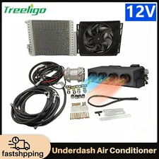 DC 12V Cool&Heat Underdash Electric Air Conditioner Universal Auto Car A/C Kit