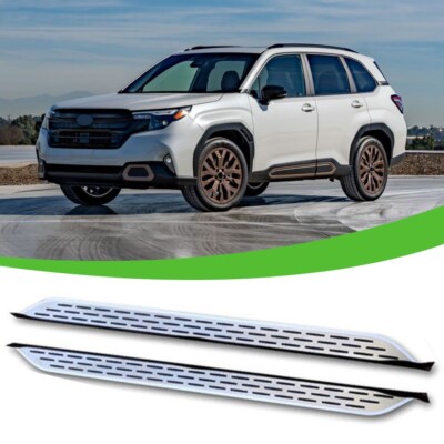 Fixed Side Step Nerf Bar Running Board Platform Fits For Subaru Forester 2025
