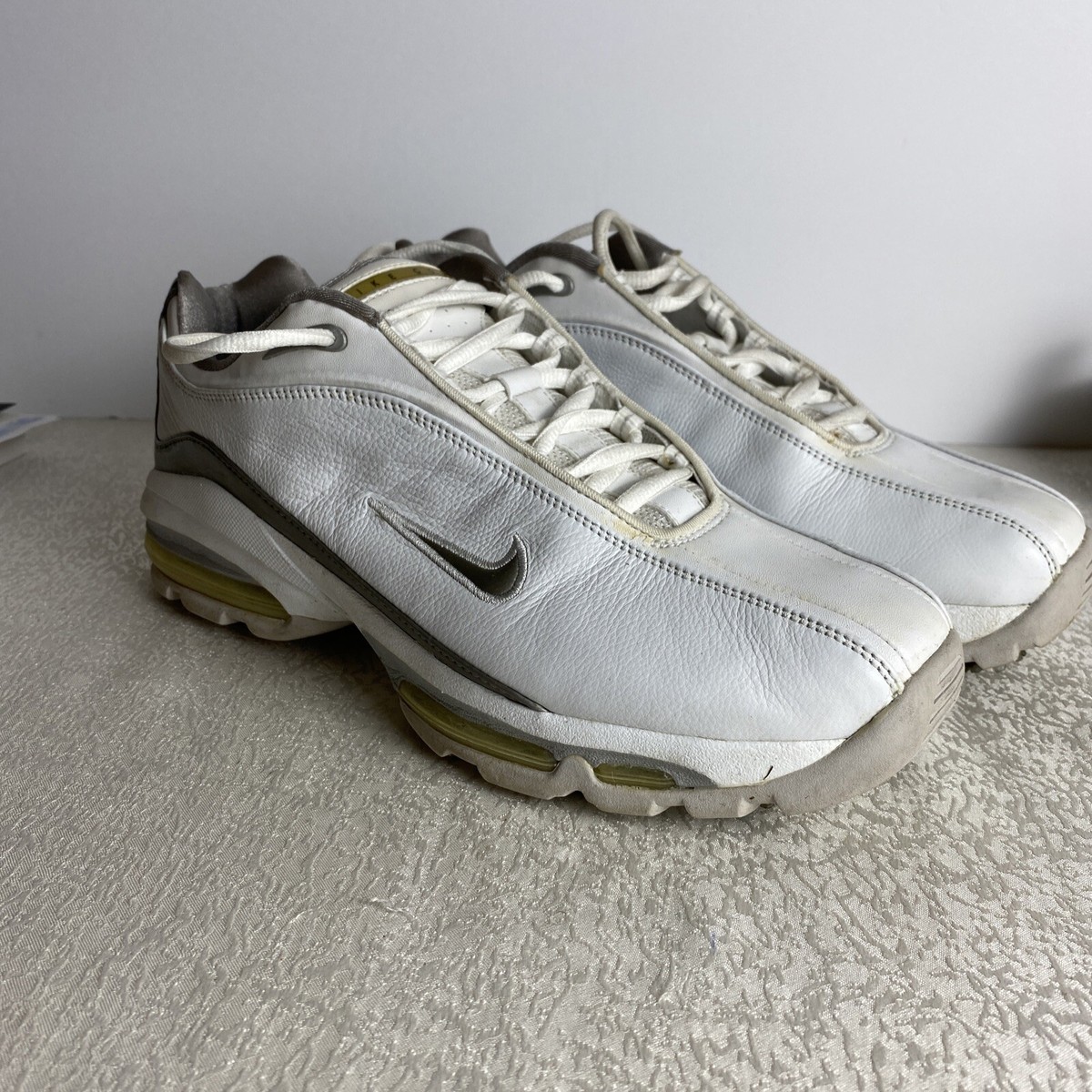 Nike Max Air Women's 10 Golf Shoes White Cleats Sneakers Sports