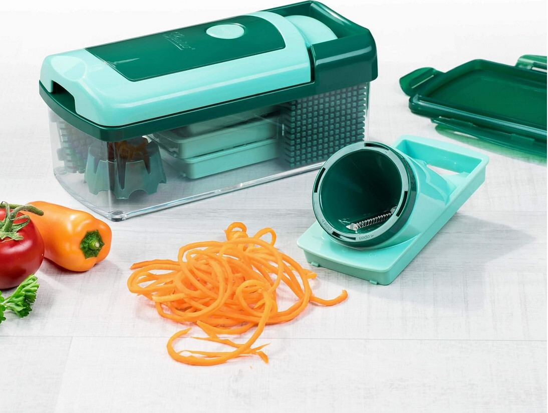 Nicer Dicer Fusion Smart 12 Teilig Genius Nicer Dicer Fusion Smart Zubereitungssatz 12-Teilig (A34035