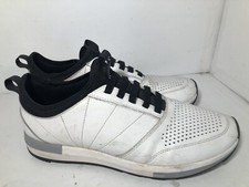 Vionic Trent White Leather Orthotic Shoe Mens Size 9