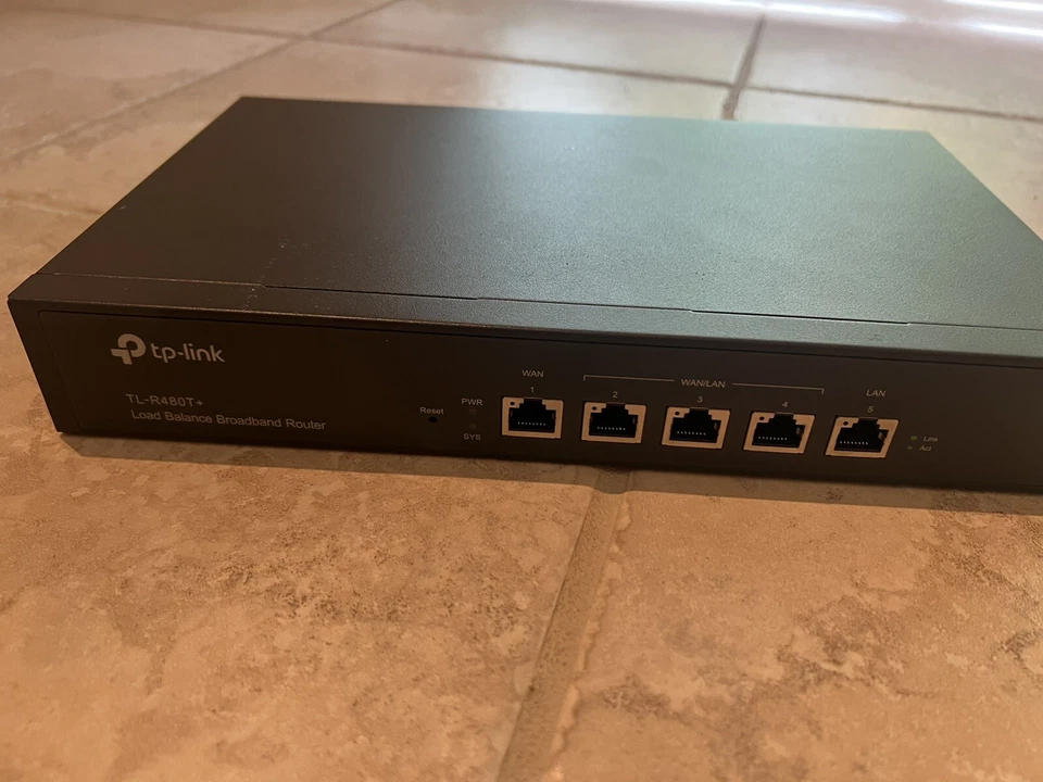 TP-Link Load Balance Broadband Router TL-R480T+ - Image 4 of 4
