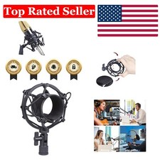 Universal Anti-Vibration Microphone Shock Mount for 48-54mm Condenser Mics