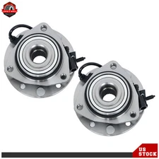 Set of 2 Front Wheel Bearing Hub Assy For Chevy Blazer S10 GMC Sonoma Jimmy 4WD