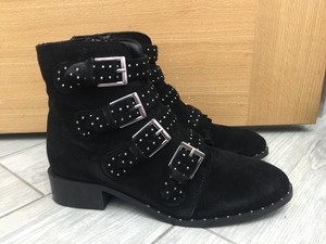 studded biker boots uk