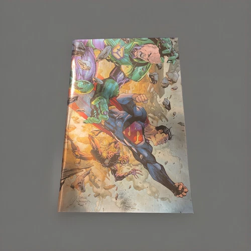 Action Comics Superman #1050 Jim Lee Virgin Silver Foil DC Comics LTD 2000