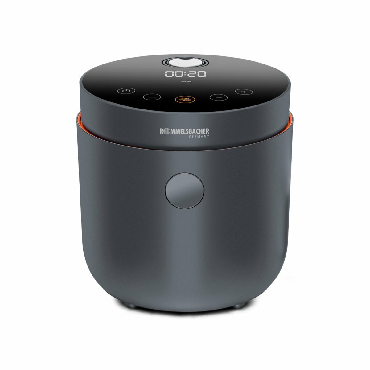 Rommelsbacher RISA Multi Reiskocher Küchengerät Küchenhelfer schwarz SensorTouch