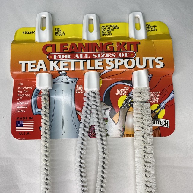 Brushtech Tea Kettle Spouts Cleaning Brush Kit B228C for sale online eBay