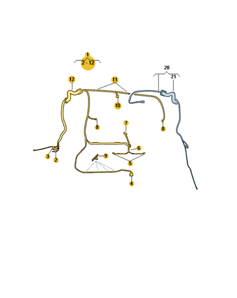 SKODA Yeti Kabelbaum Heckklappe 5L6971147G online kaufen | eBay 