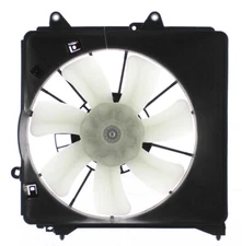 A/C Condenser Fan Assembly For 2009-2013 Fit