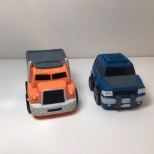 2014 Kid Galaxy Pull Back Lot of 2: Dump Truck SUV, Tested