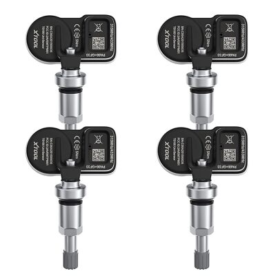 #ad #ad XTOOL 4pcs*TS100 315 433MHz Tire Pressure Sensor TPMS Relearn Tool Use for TP150 $79.96