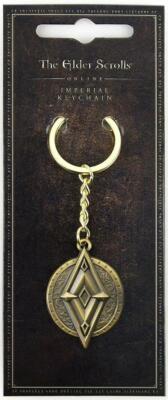Skyrim Imperial Metal Keychain The Elder Scrolls Online Sign Symbol Gift RARE