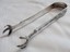 Rare-Unique-Antique-TIFFANY-amp-CO-Claw-Bird-Serving-Tongs-1884-Silver