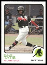 2022 Topps Heritage Minor League Elijah Tatis 165