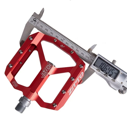 ZTTO Bike Bearing Aluminum Alloy Flat Pedal Lightweight 9/16 Pedals Fit SHIMANO - Picture 7 of 21