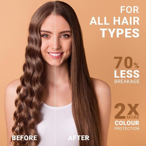 Hair Straightener, 1.2 Inch Flat Iron Hair Straightener and Curler 2 in 1, Profe - Picture 4 of 9