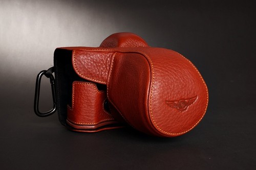 Genunie Real Leather Full Camera Case bag Cover for Olympus OM-D E-M5 EM5 II M2 - Picture 2 of 8
