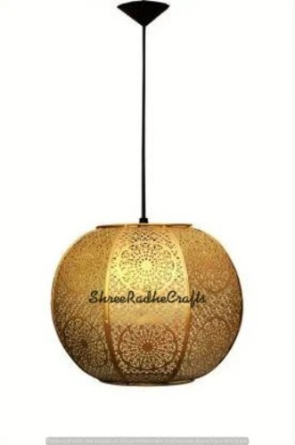 Moroccan Turkish Metal Ceiling Lamp Exclusive Home /Wedding Decoration Light - Picture 7 of 8