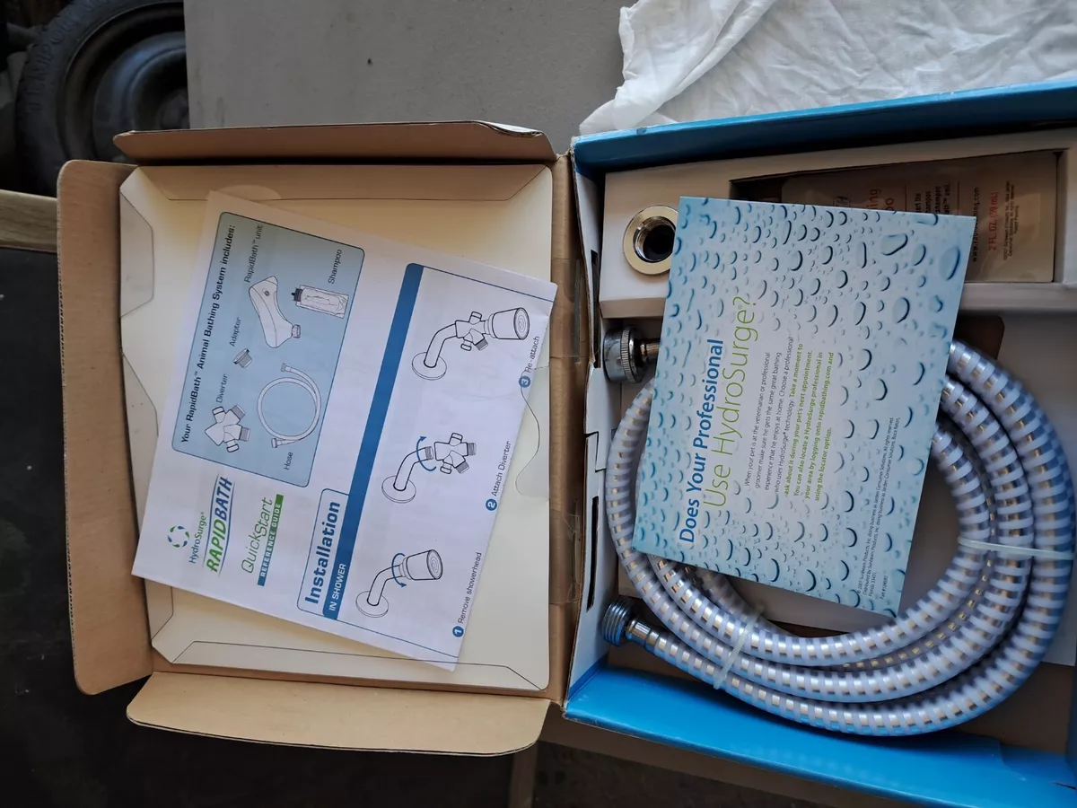 Hydrosurge Rapid Bath Pet Bathing System New eBay