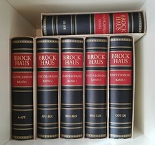 Brockhaus Enzyklopädie: 30 Bände in der Cabra-Leder Ausgabe