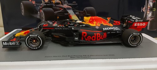 F1 Red Bull RB16 Max Verstappen Barcelona Test 2020 1:18 Spark - Picture 2 of 16