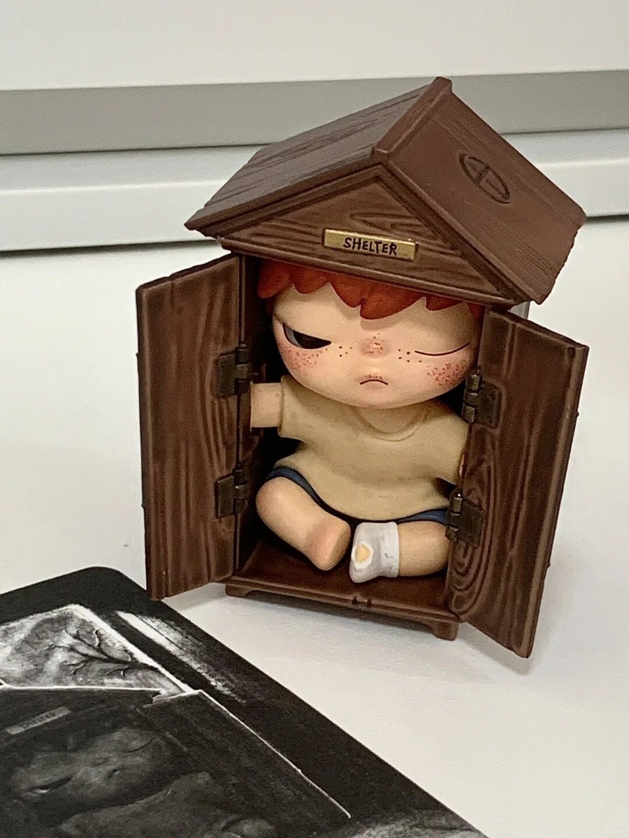 その他 POPMART HIRONO SHELTER candle clock Hirono Shelter series Mantle Clock @meeksunboxed