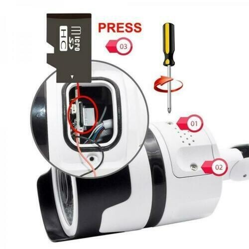 Videocamera Sorveglianza WiFi Cloud 1080P 2MPX Esterno Wireless