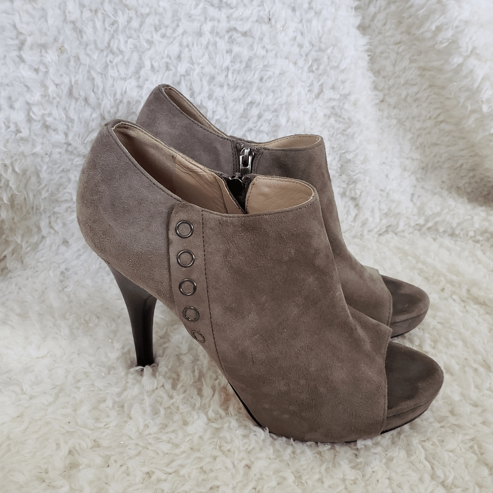 Toe Heels Via Spiga Peep Toe Booties Via Spiga Shoes Via Spiga