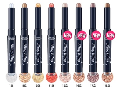Etude Bling Bling Eye Stick 1.4g   Shimmer Eyeshadow Pencil | 2+buy : 12% sale