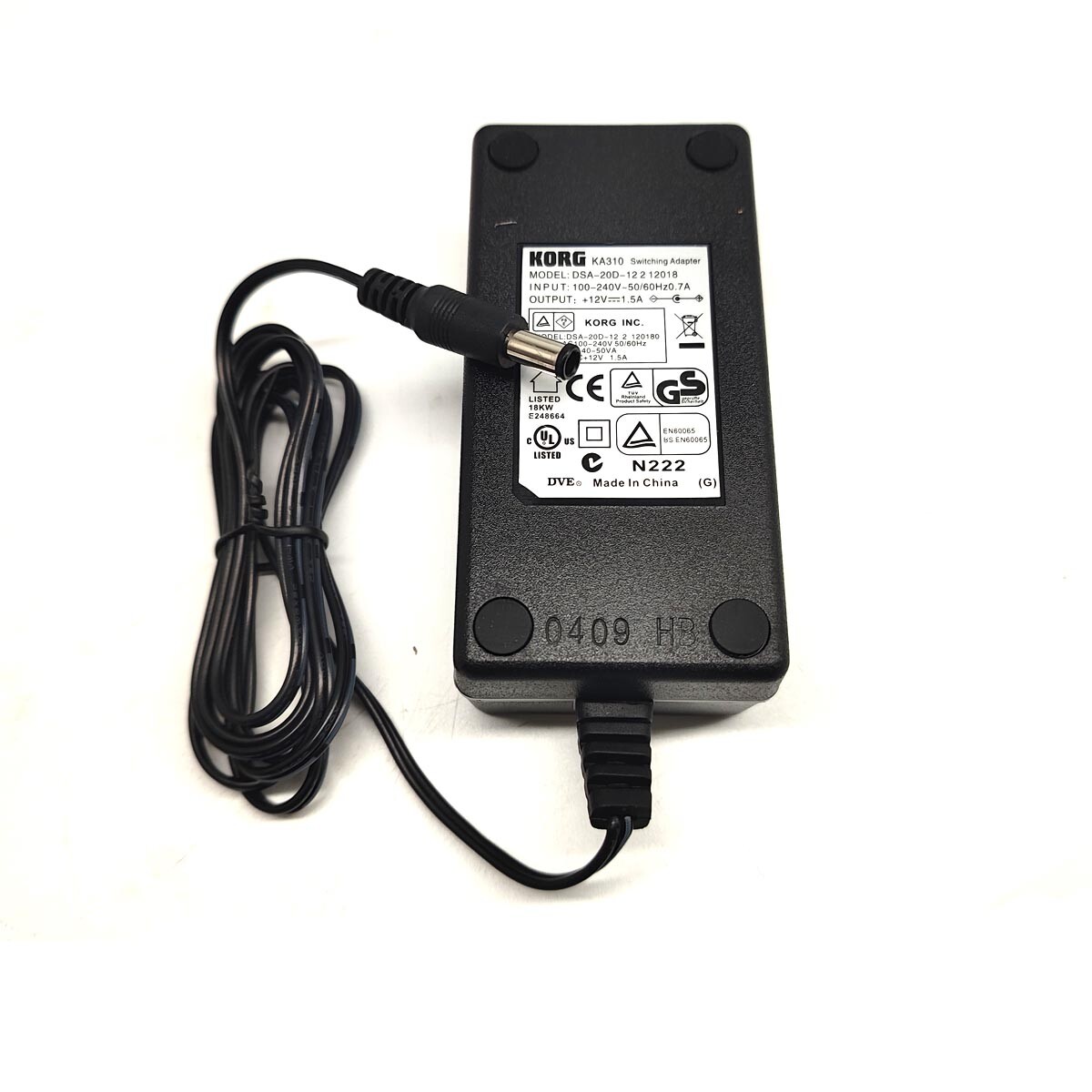 Korg M50 KA320 X50 SP170 SP170S Digital Piano AC Adapter Power