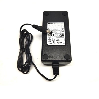Genuine Korg M50 KA320 X50 SP170 SP170S Digital Piano AC Adapter