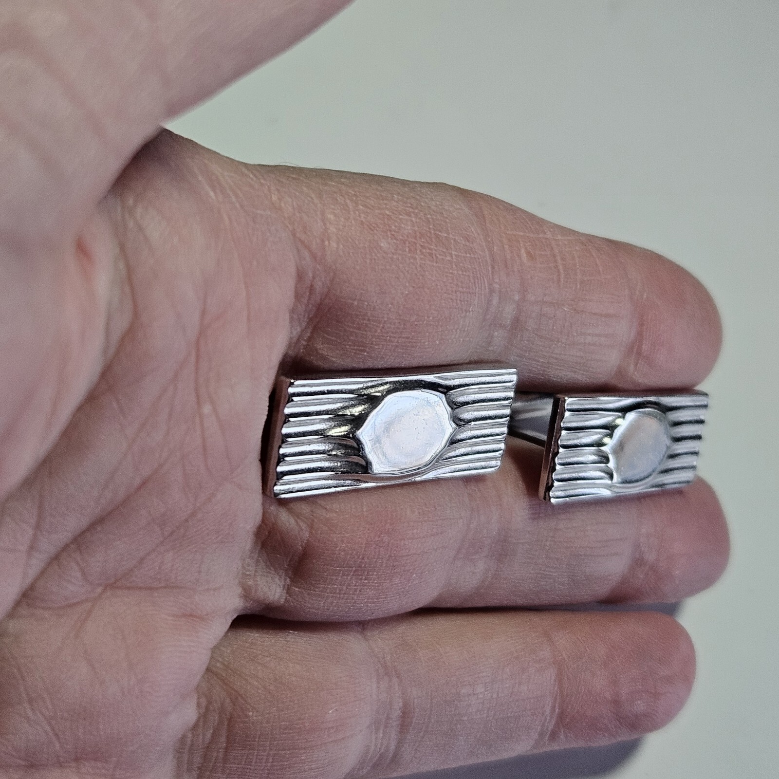 Vintage Anson Rectangular Cufflinks - image 4