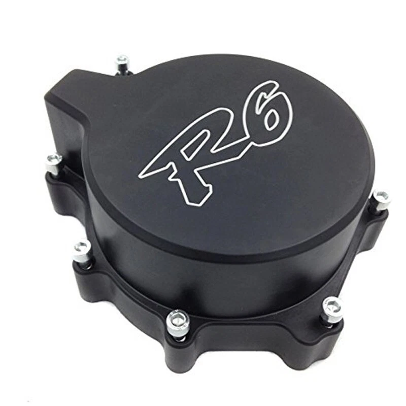 Cubierta de estator caja manivela motor izquierdo moto Yamaha YZF-R6 1999-2002 Foto 2 de 4