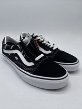 VANS Old Skool Vans Logo Black White VN0A3WKTQW7 Skateboard Shoes Men  s Size 9