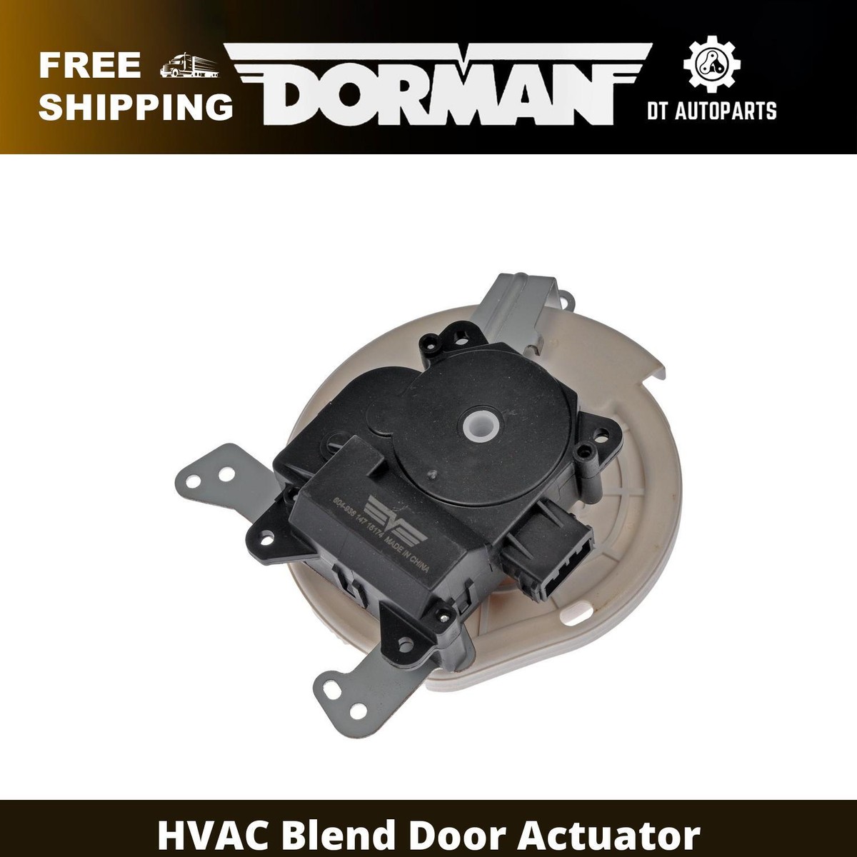 For 2008-2012 Honda Accord 2.4L L4 Dorman HVAC Blend Door Actuator