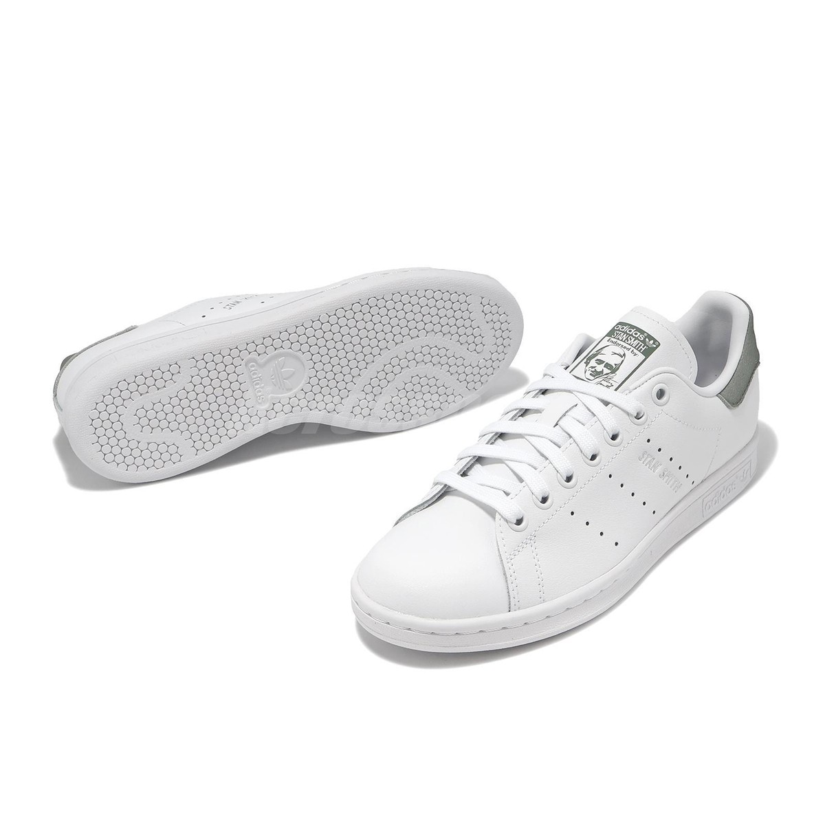 adidas Originals Stan Smith W White Grey Silver Women Classic
