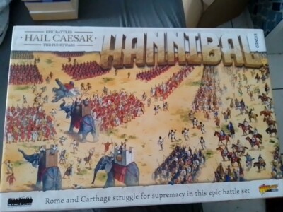 Hail Caesar Epic Battles The Punic Wars Hannibal 2 player Start  Set 3000 Figure