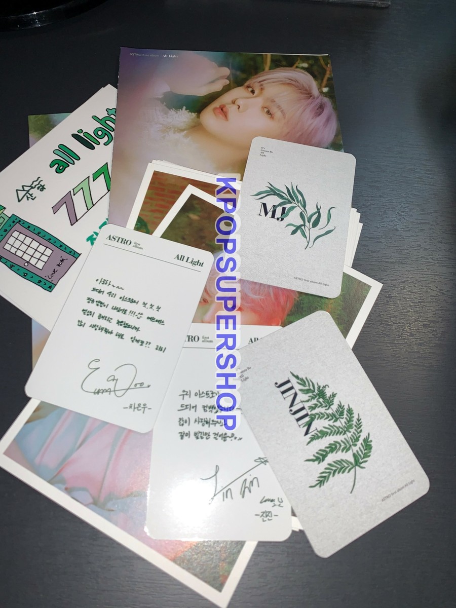 Astro The First Album All Light CD Great 1st White JinJin MJ