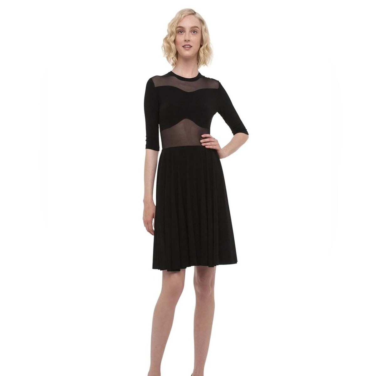 black mini dress sequin Spotlight Ready Sequin Lace Up Mini Dress