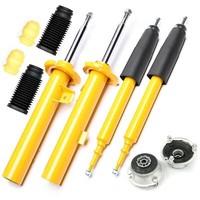 4X Sport StoßDÄMpfer GAS-DRUCK Vorne Hinten + Domlager Staubschutz FÜR BMW 1+3ER