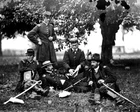 New 8x10 Civil War Photo: Federal General Ulric Dahlgren & Officers at Fairfax