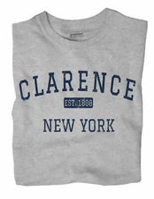 Clarence New York NY T-Shirt EST