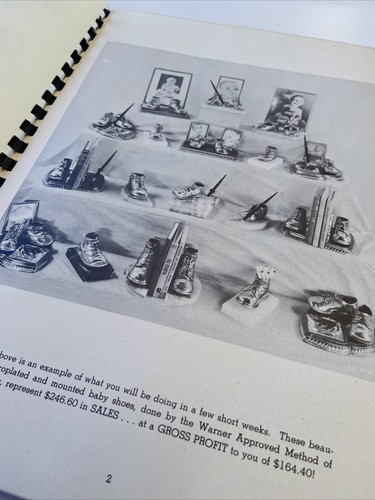 1950 HOW TO ELECTROPLATE BABY SHOES FOR PLEASURE & PROFIT Warner Electric #D - Picture 5 of 12