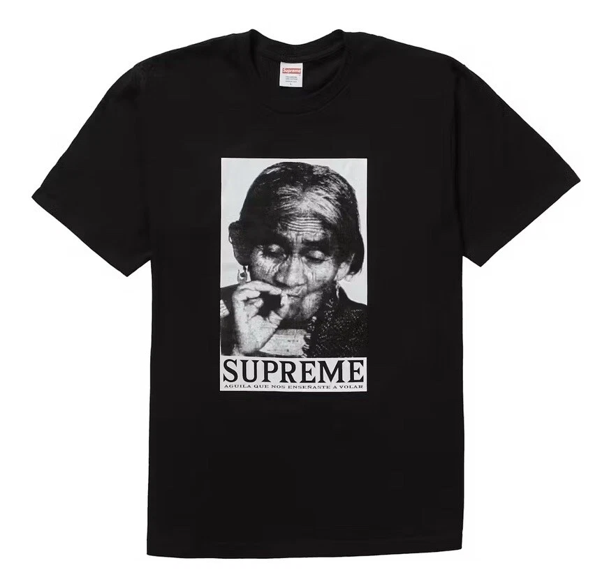 T shirt noir Supreme Aguila taille S FW19T26 neuf avec étiquette