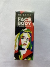 NIB Sealed DE'LANCI 07 Neon Green Body Paint Stick .77 oz Exp. 09/2026 Sealed