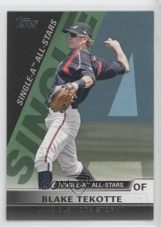 2011 Topps Pro Debut Single-A All-Stars Blake Tekotte #SA22 Rookie RC 0f0